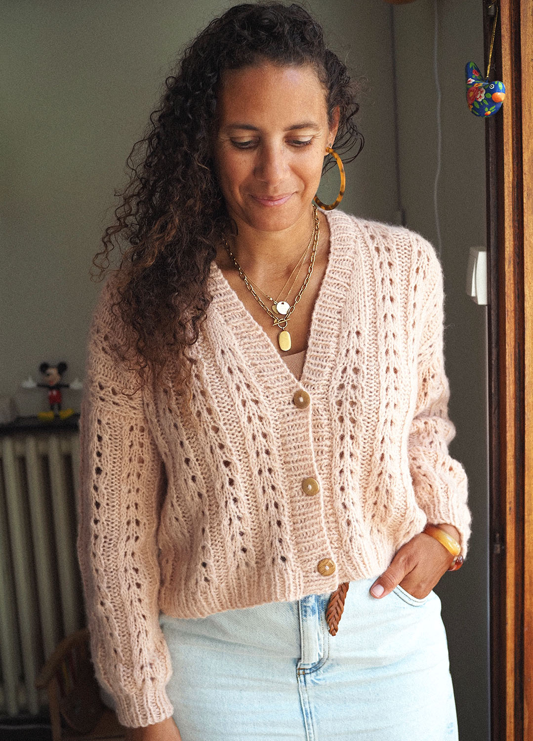 Flocon Cardigan x @atelieremilie Pattern