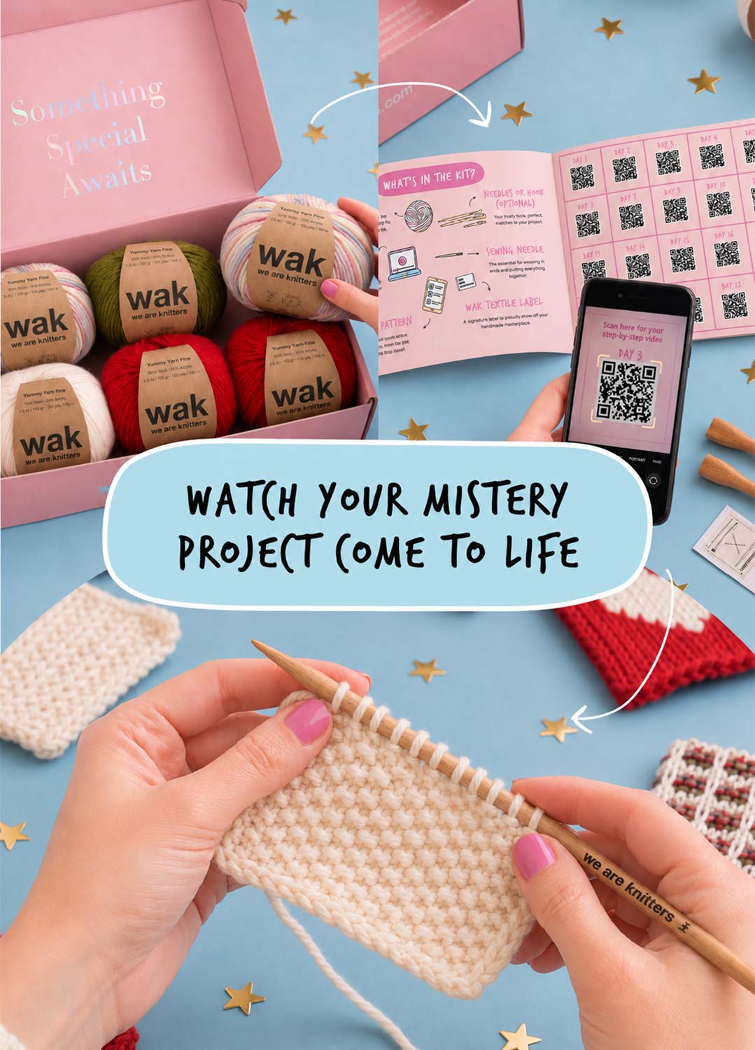 Knitmas: 24 Days of Knitting - Mystery Project Advent Calendar