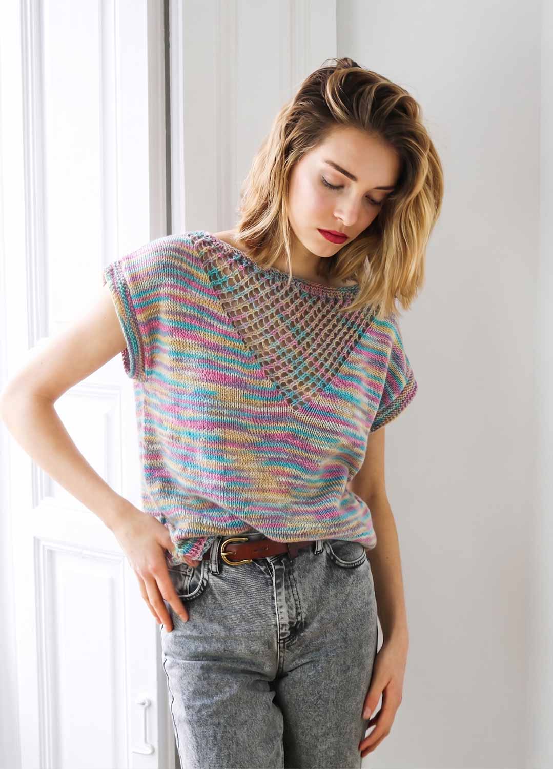 Blanca Julep Tee Kit – We Are Knitters