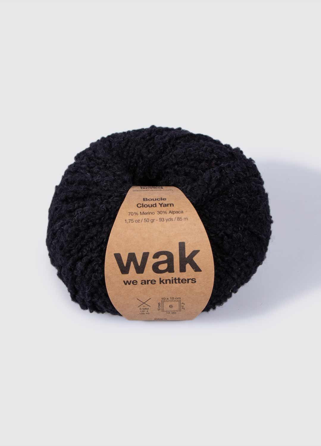 The Boucle Cloud Yarn Black