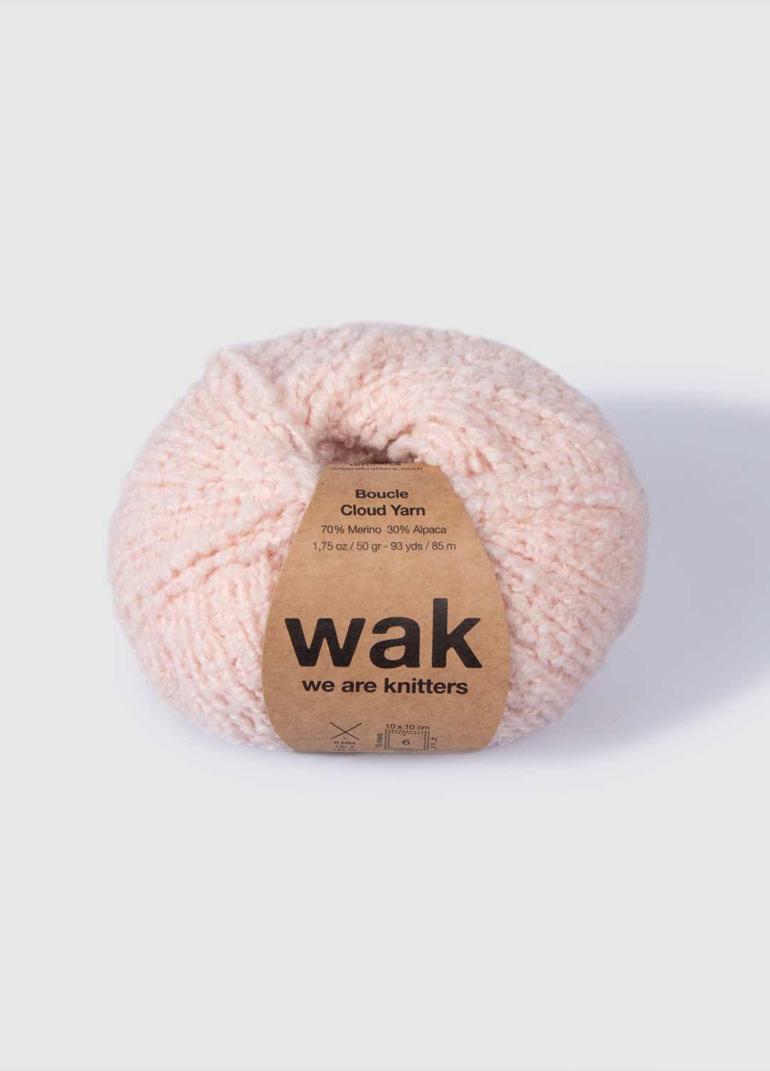 The Boucle Cloud Yarn Millennial Pink – weareknitters