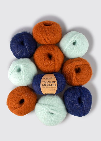 10 Pack of Touch me Mohair Yarn Balls