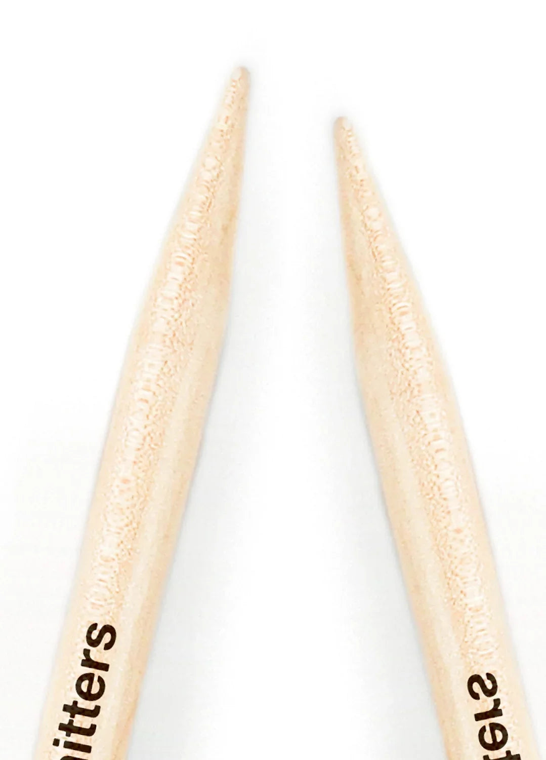 8mm Circular Beechwood Knitting Needles