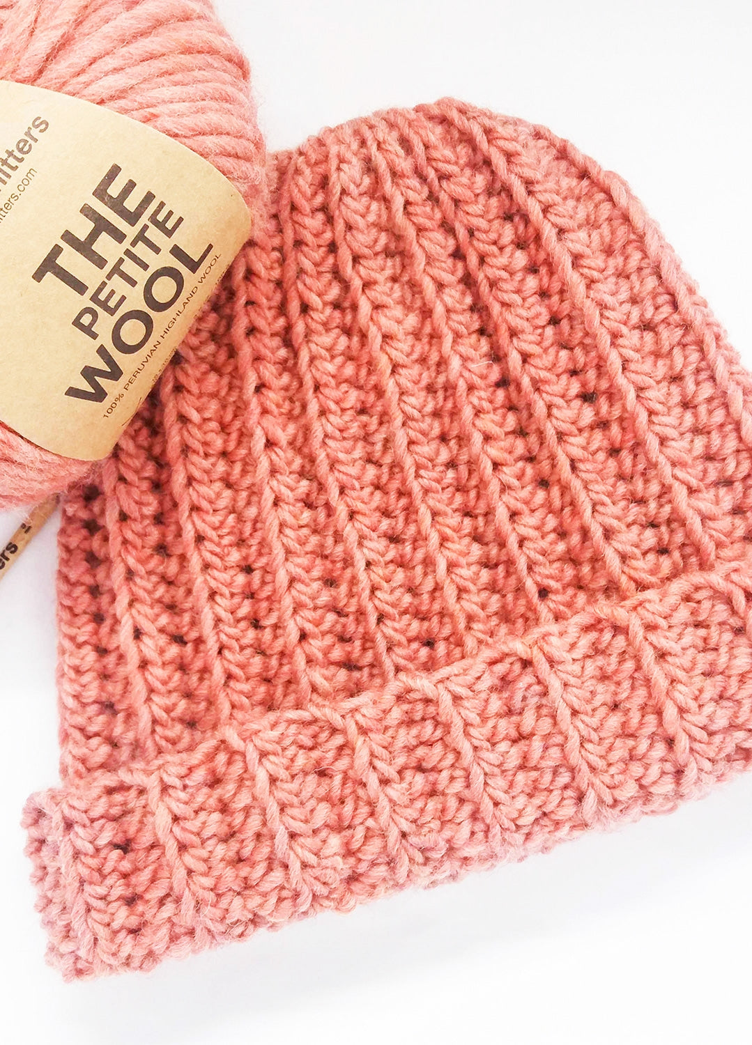 Make it yourself Crochet Kit Super chunky beanie hat kit (adult size)