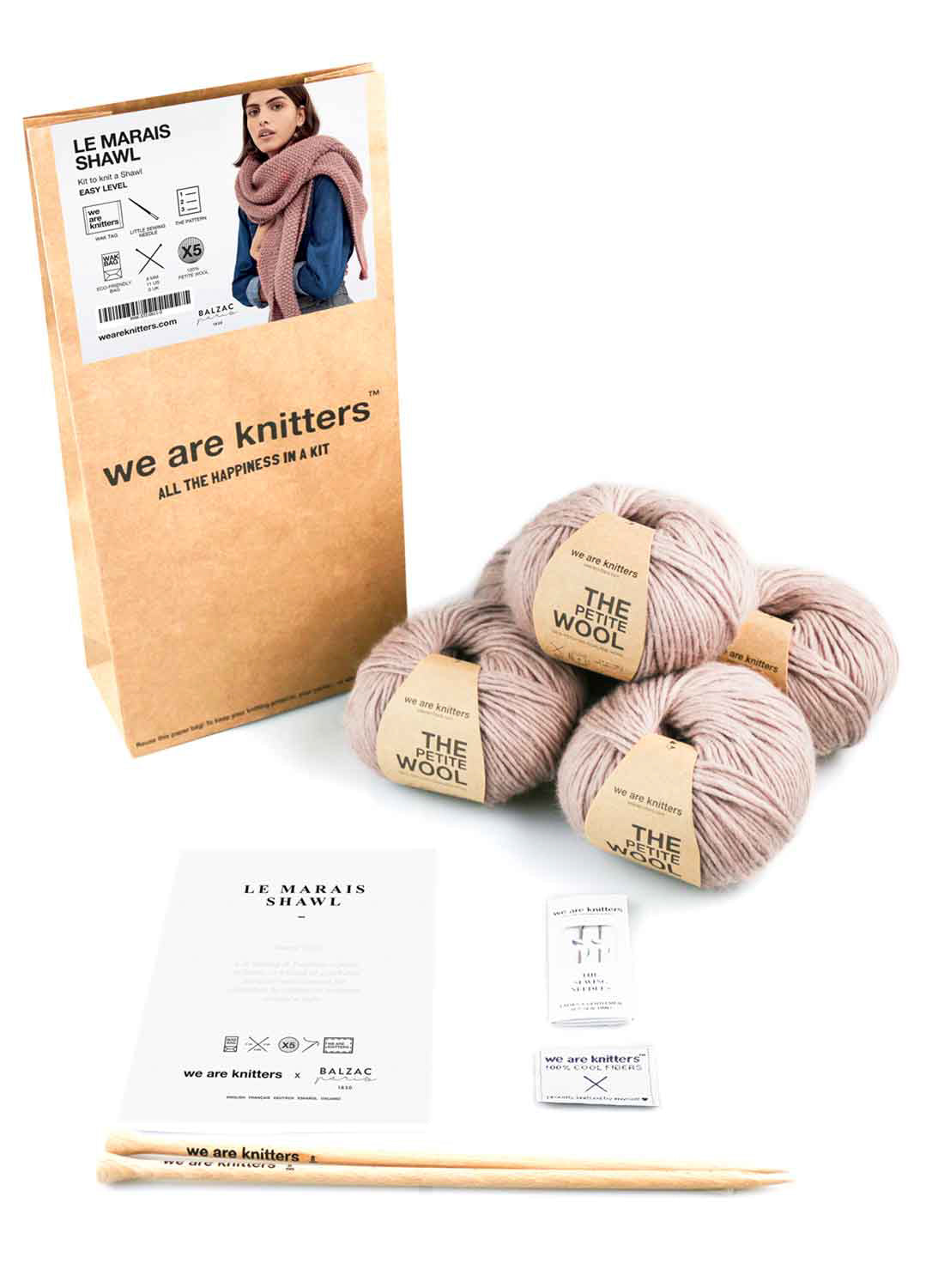 Le Marais Shawl Kit - Premium Version
