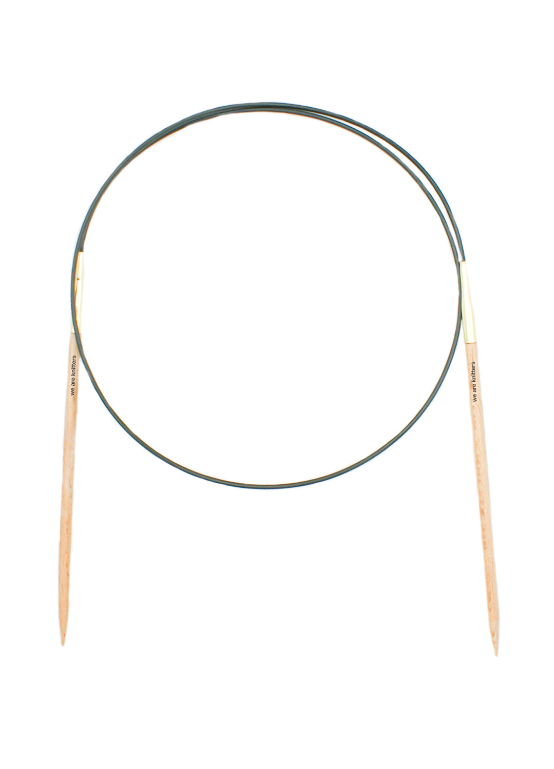 Rubber Wire Bamboo Circular Knitting Needles, More Size Available, Light  Yellow, 780~800x2.25mm