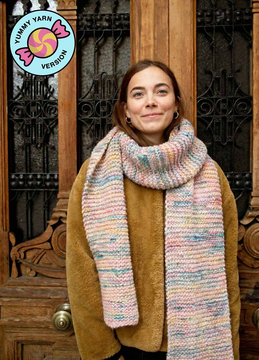Morse Scarf Kit - Yummy Version – We Are Knitters
