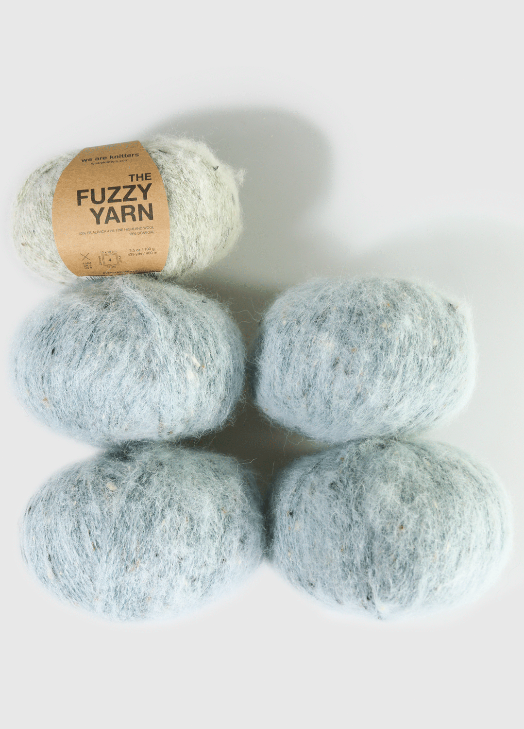 5 Pack of Fuzzy Yarn Balls