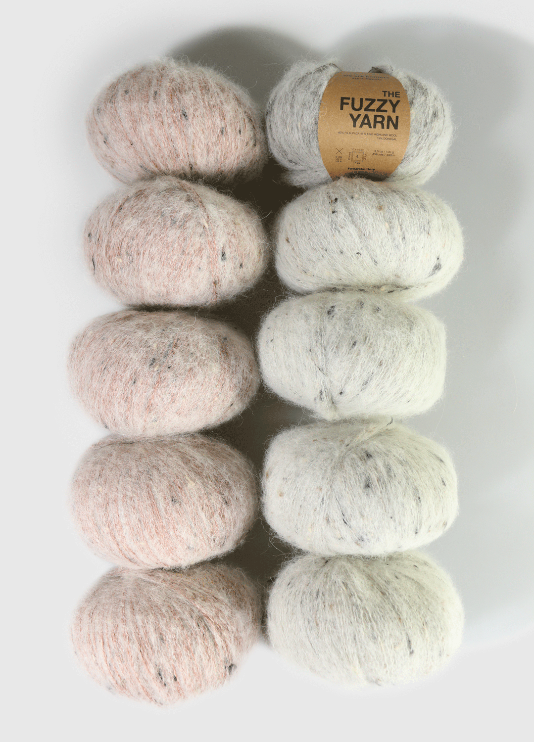 5 Pack of Fuzzy Yarn Balls
