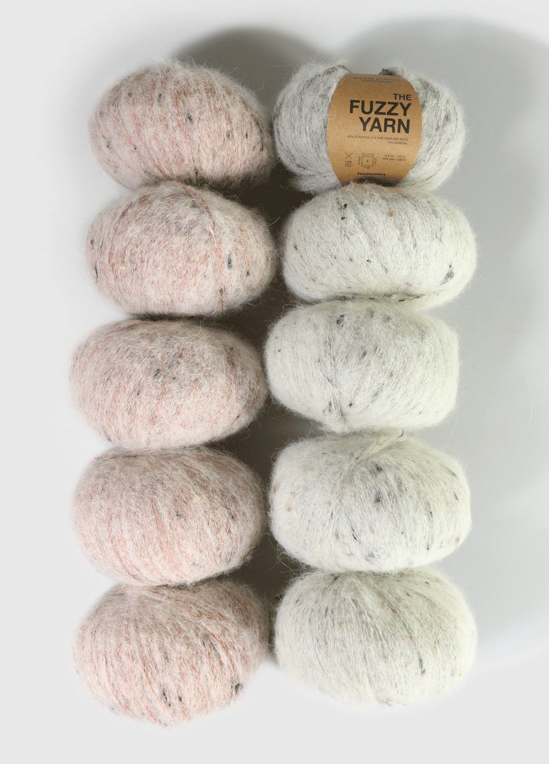 10 Pack of Fuzzy Yarn Balls