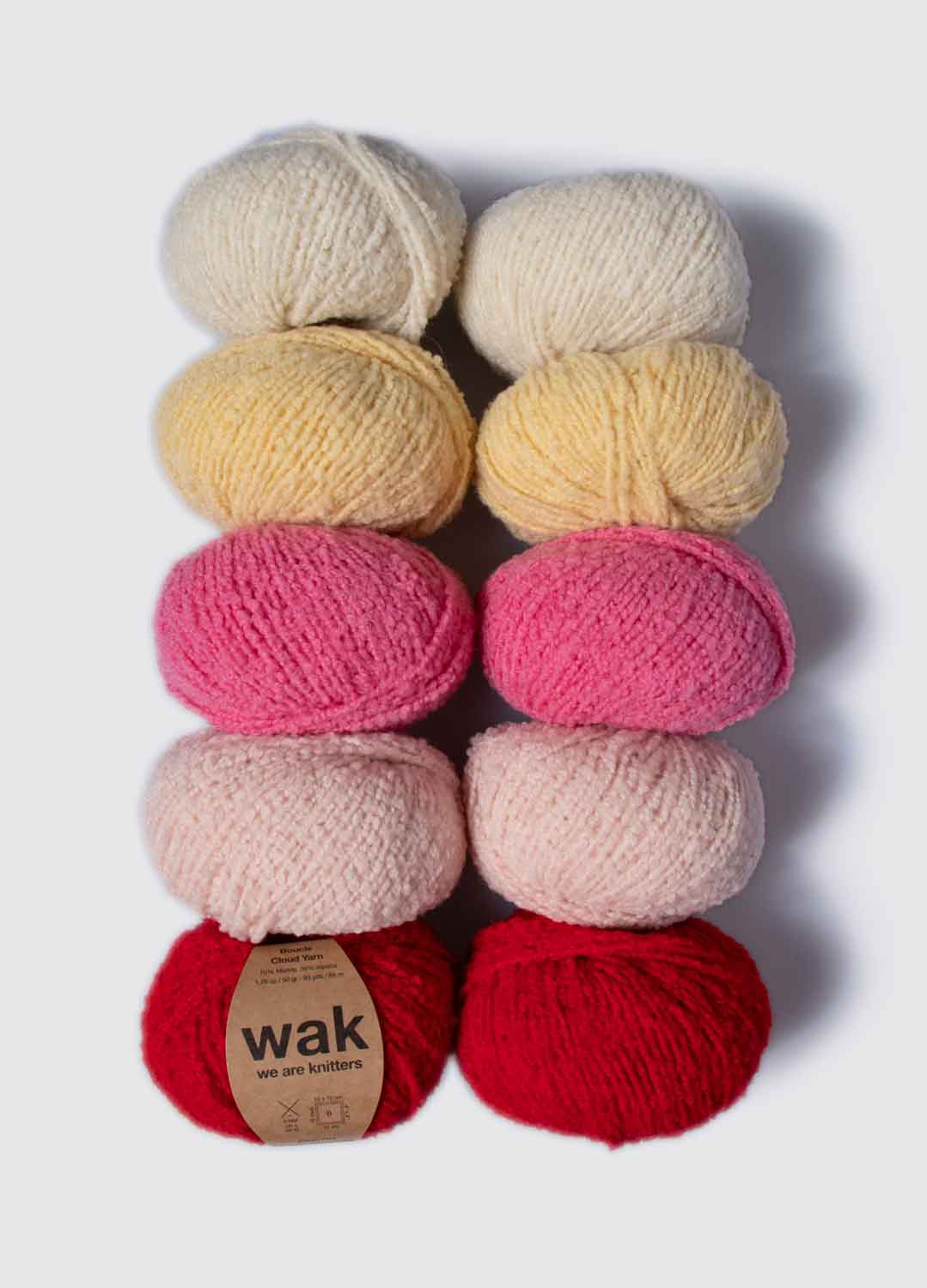 The Boucle Cloud Yarn Bubblegum – weareknitters