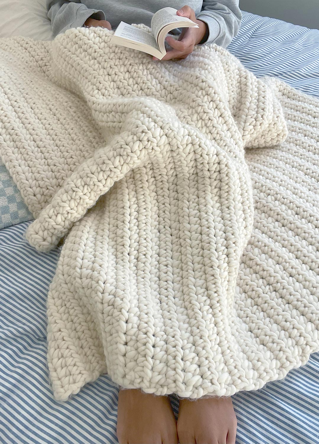 Matcha Blanket Kit – We Are Knitters - Main Image