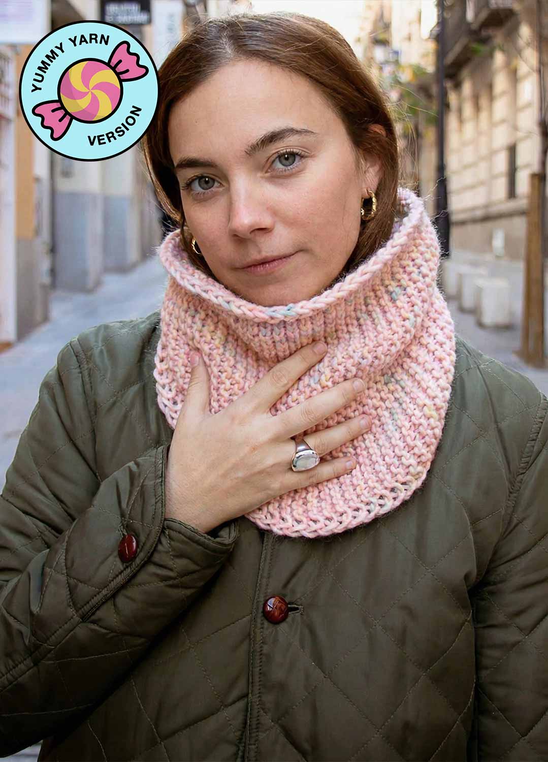 Skagen Snood Beginner Kit - Yummy Version – We Are Knitters