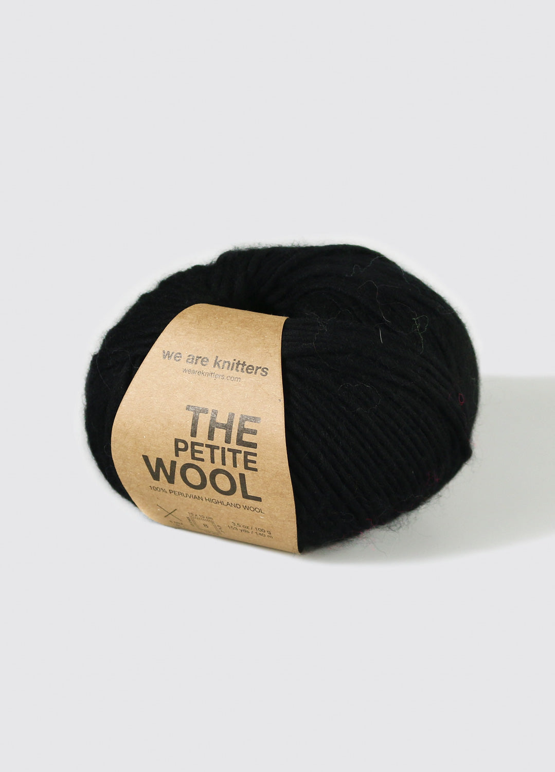 Petite Wool Black