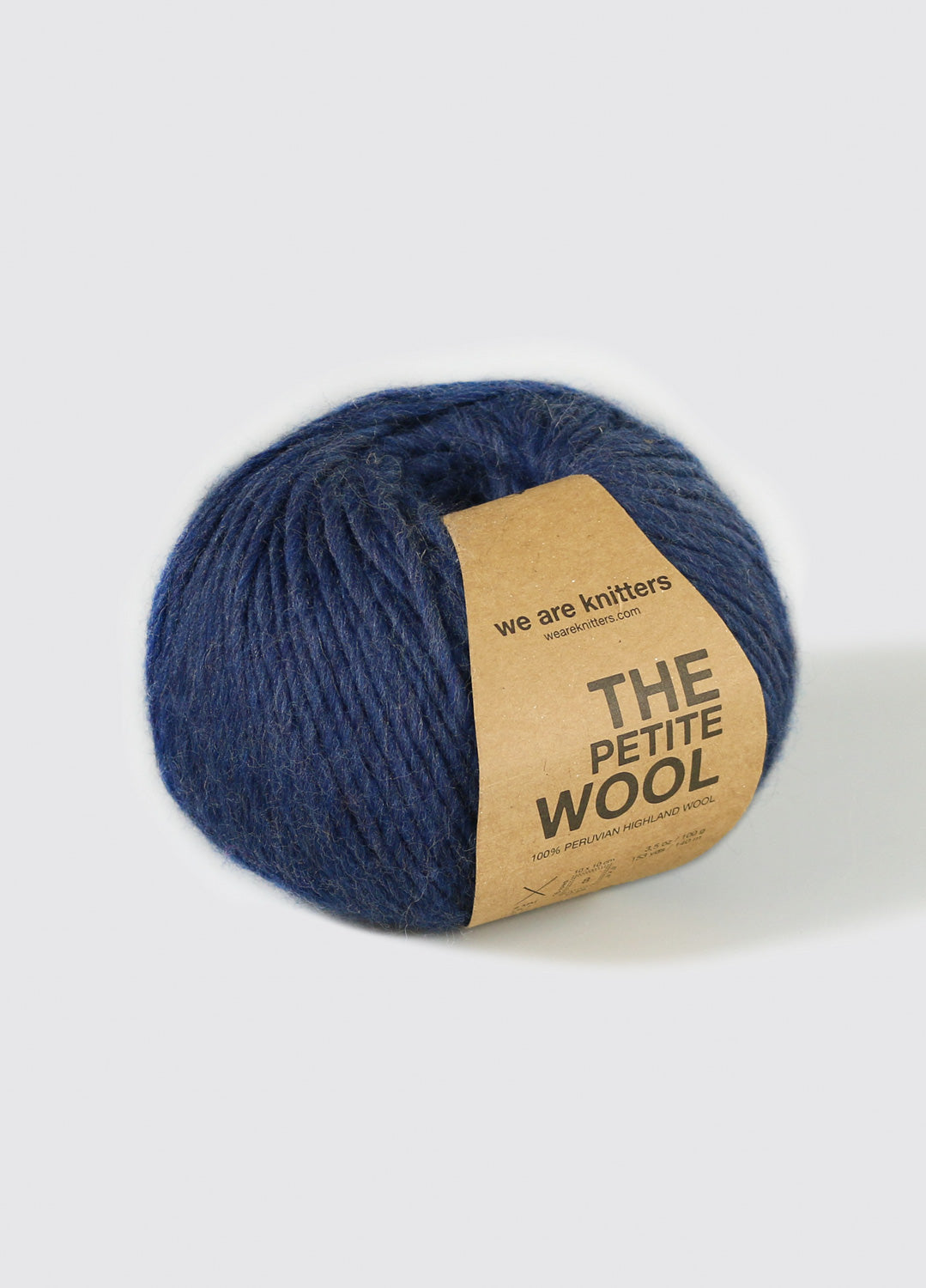 Petite Wool Spotted Blue