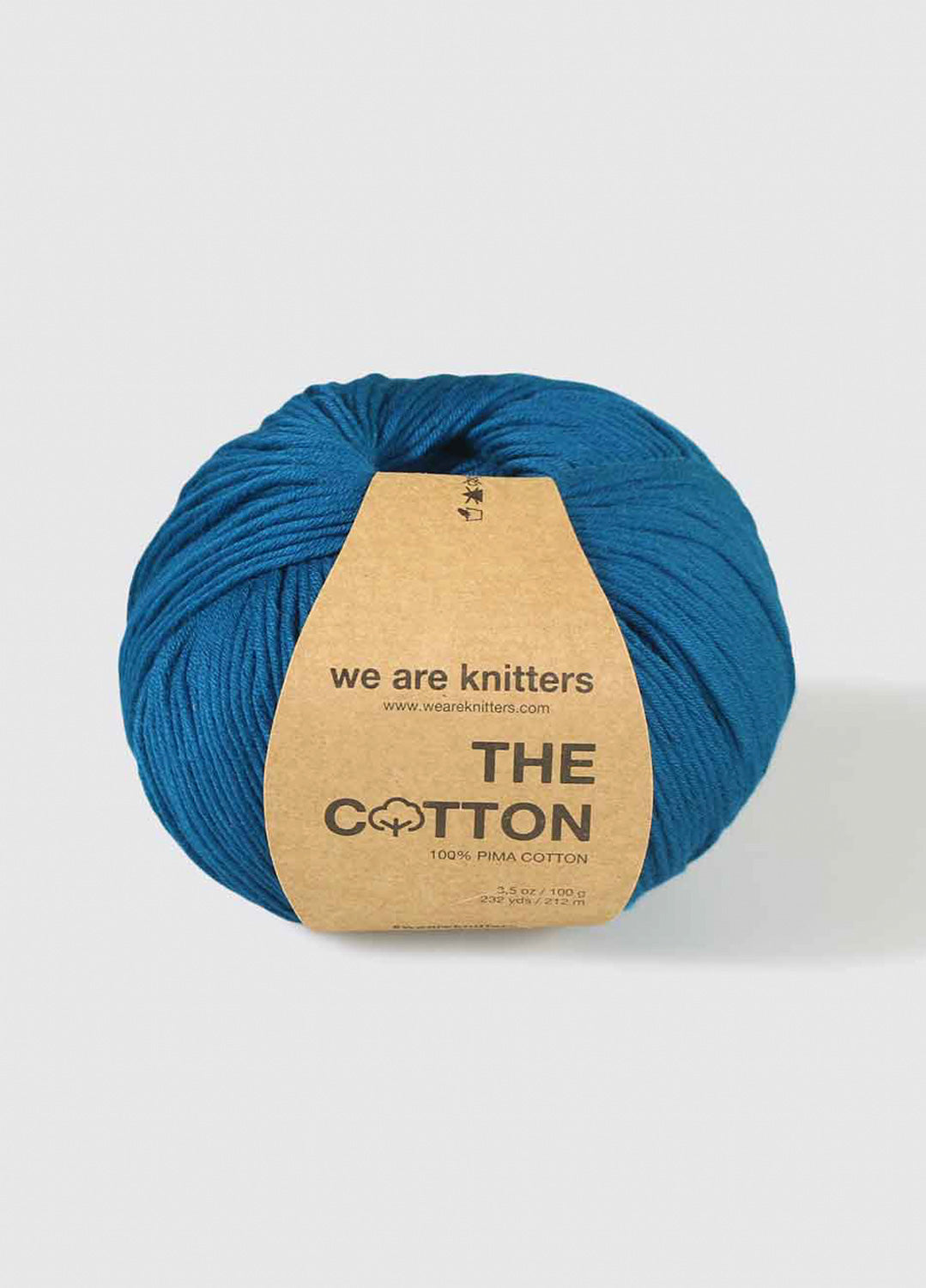 Pima Cotton Deep blue – We Are Knitters