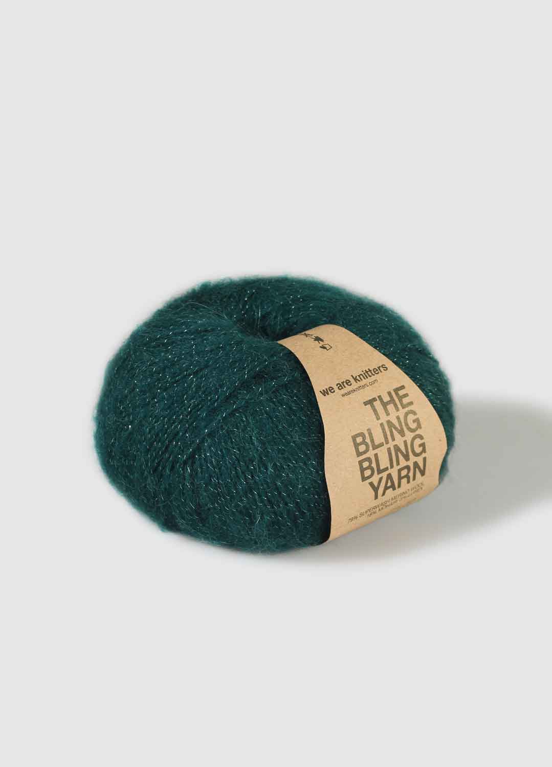 The Bling Bling Yarn Forest Green