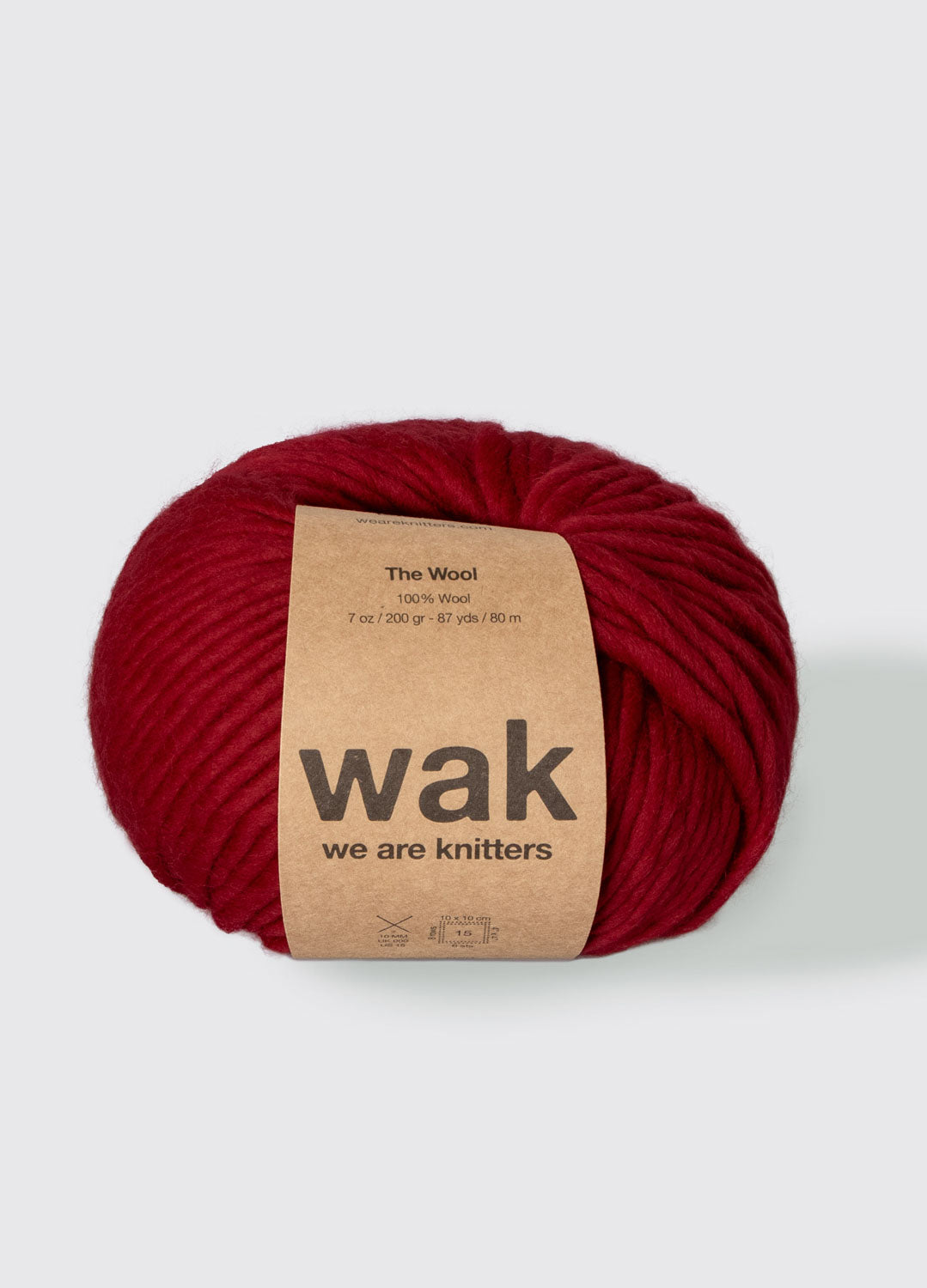 The Wool Lipstick Red – weareknitters