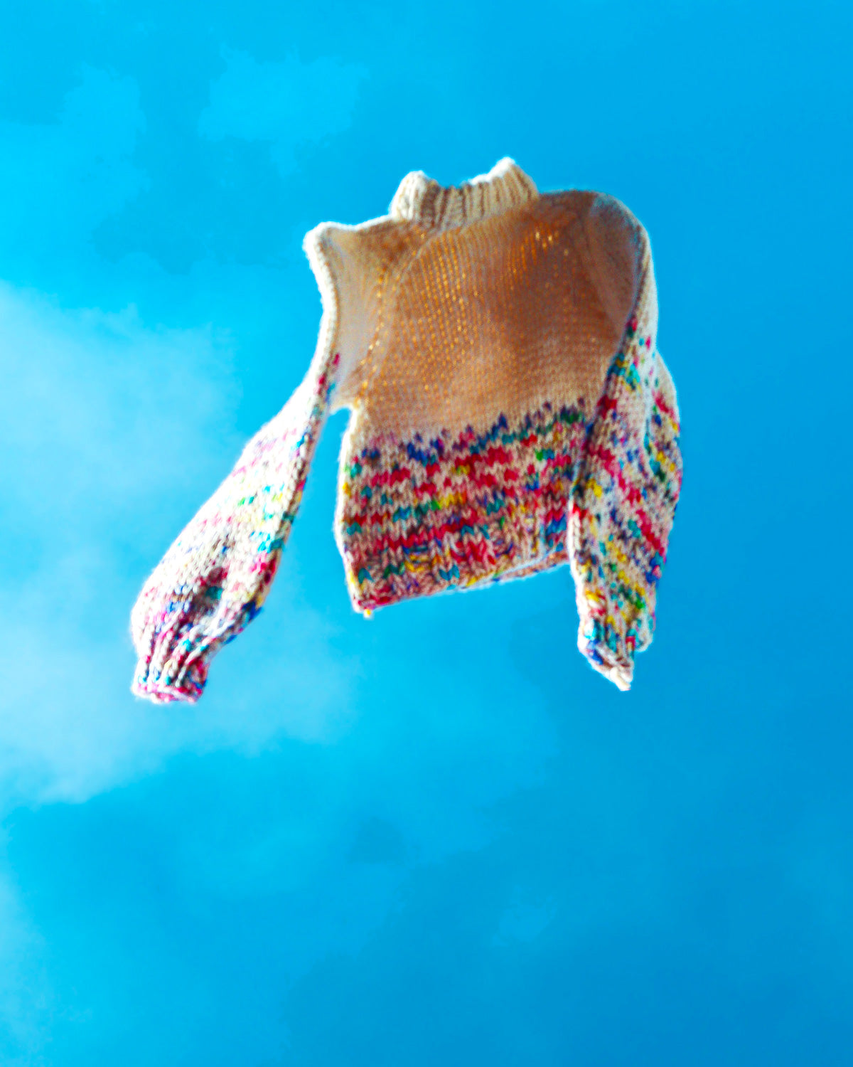 The Rainbow Sweater Kit x @paula.on.knits