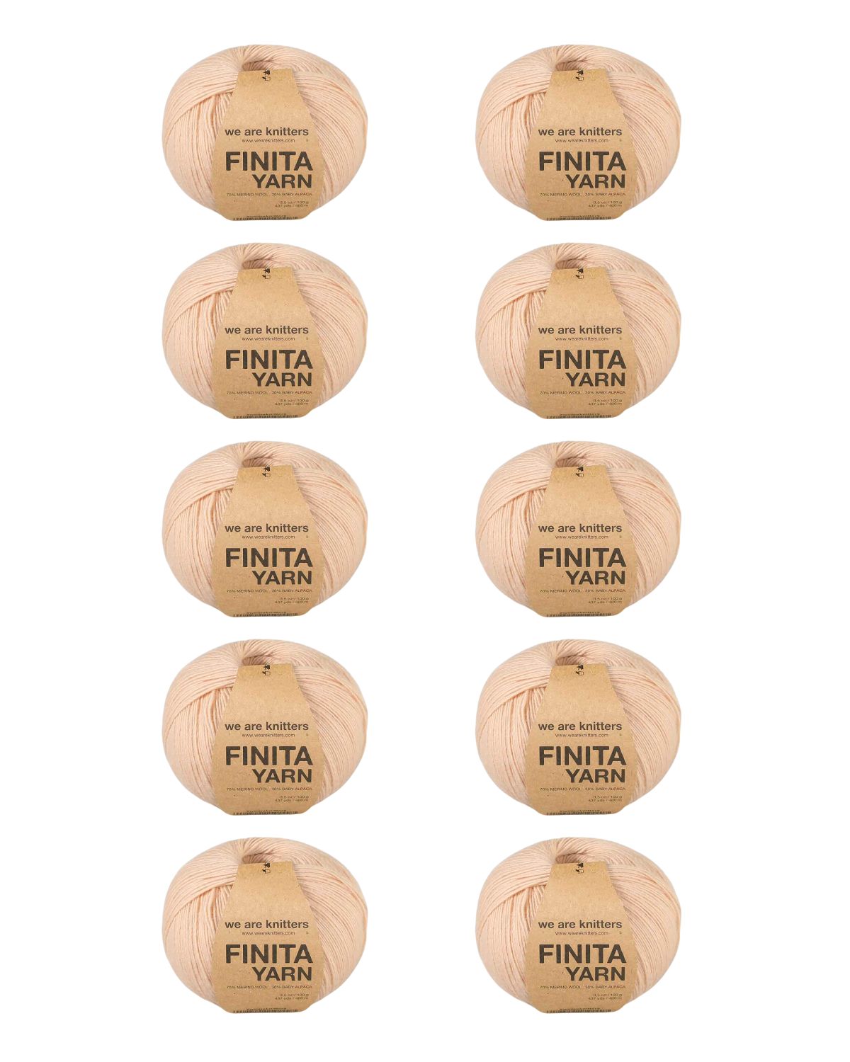 10 Pack of Finita Yarn Balls - Outlet Edition