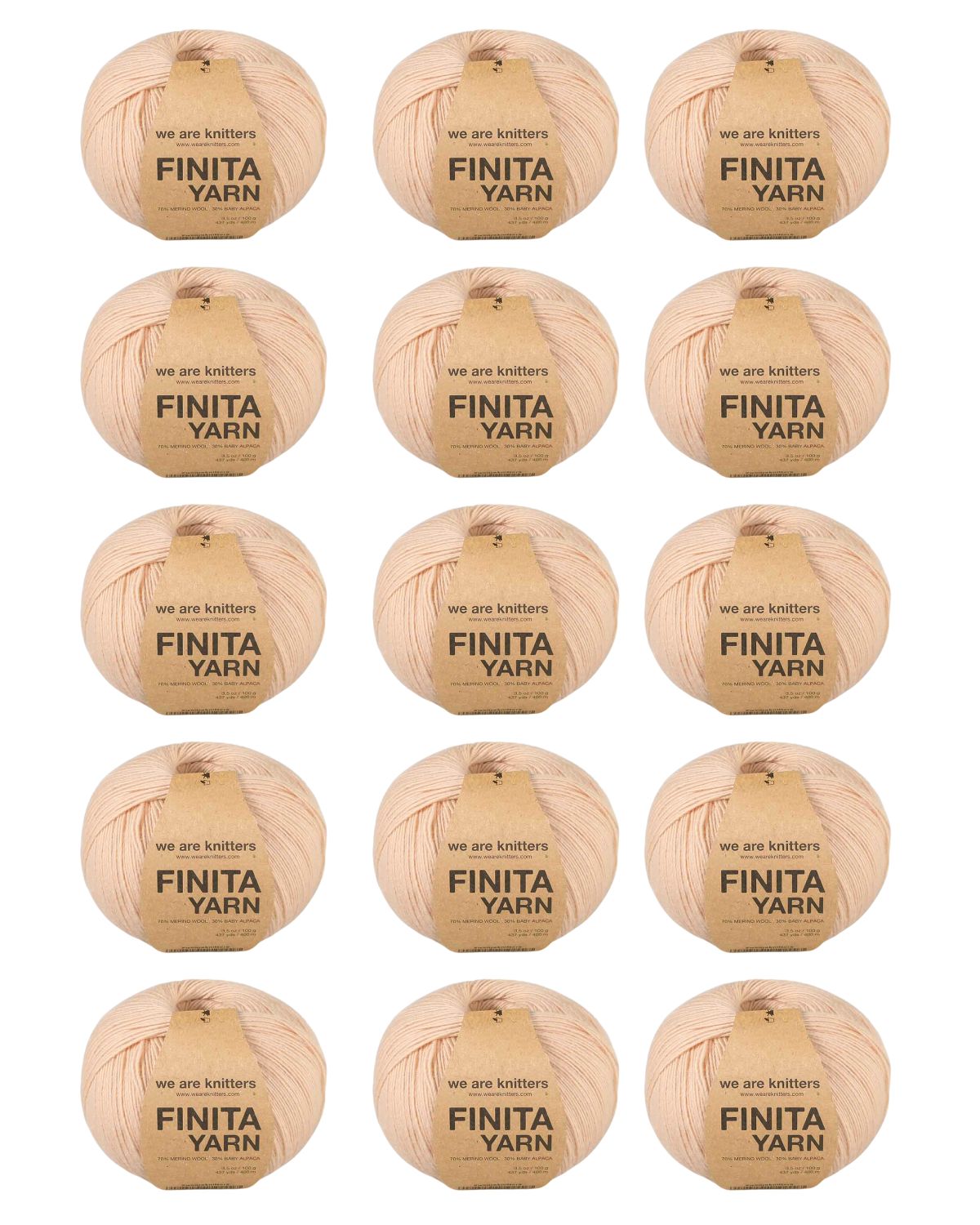 15 Pack of Finita Yarn Balls - Outlet Edition