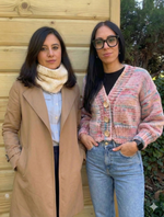 2 Kits Bundle | Knitting Stitch Sampler Kit "Make your first Snood" + Tupelo Cardigan