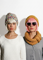 2 Kits Bundle @trustthemojo | The Blueberry Muffin Snood and Headband + Milkshake beanie