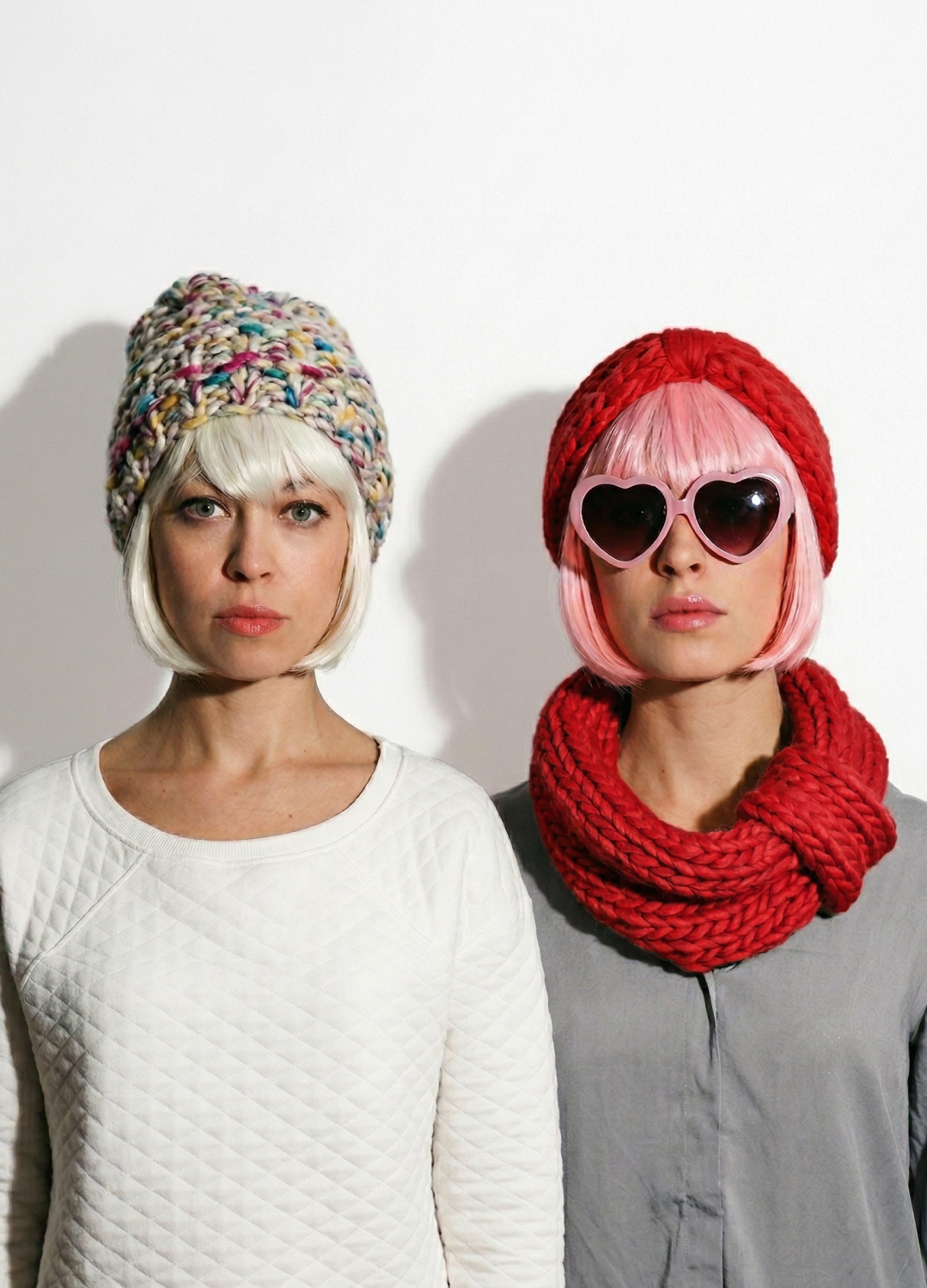 2 Kits Bundle @trustthemojo | The Blueberry Muffin Snood and Headband + Milkshake beanie