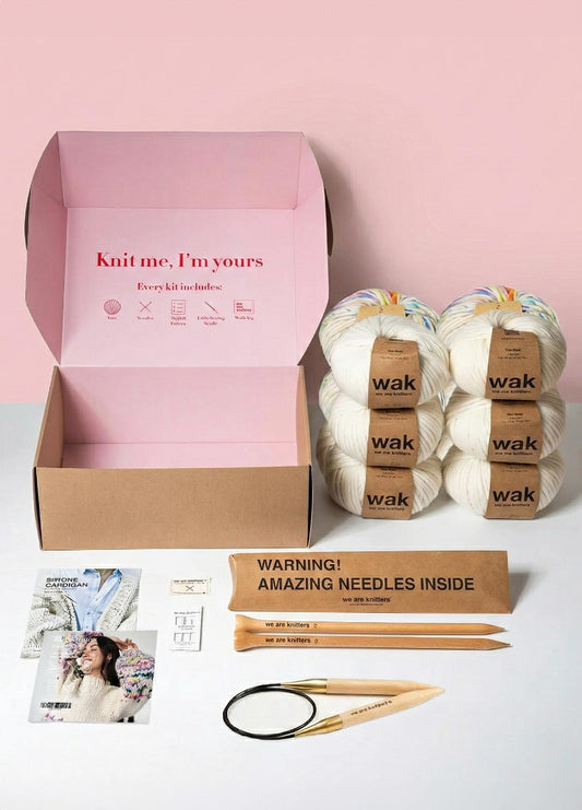 2 Kits Bundle | Simone Cardigan + Rainbow Sweater