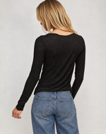 Super soft Boat Neck Shirt with Cashmere - Purple(Coming Soon)