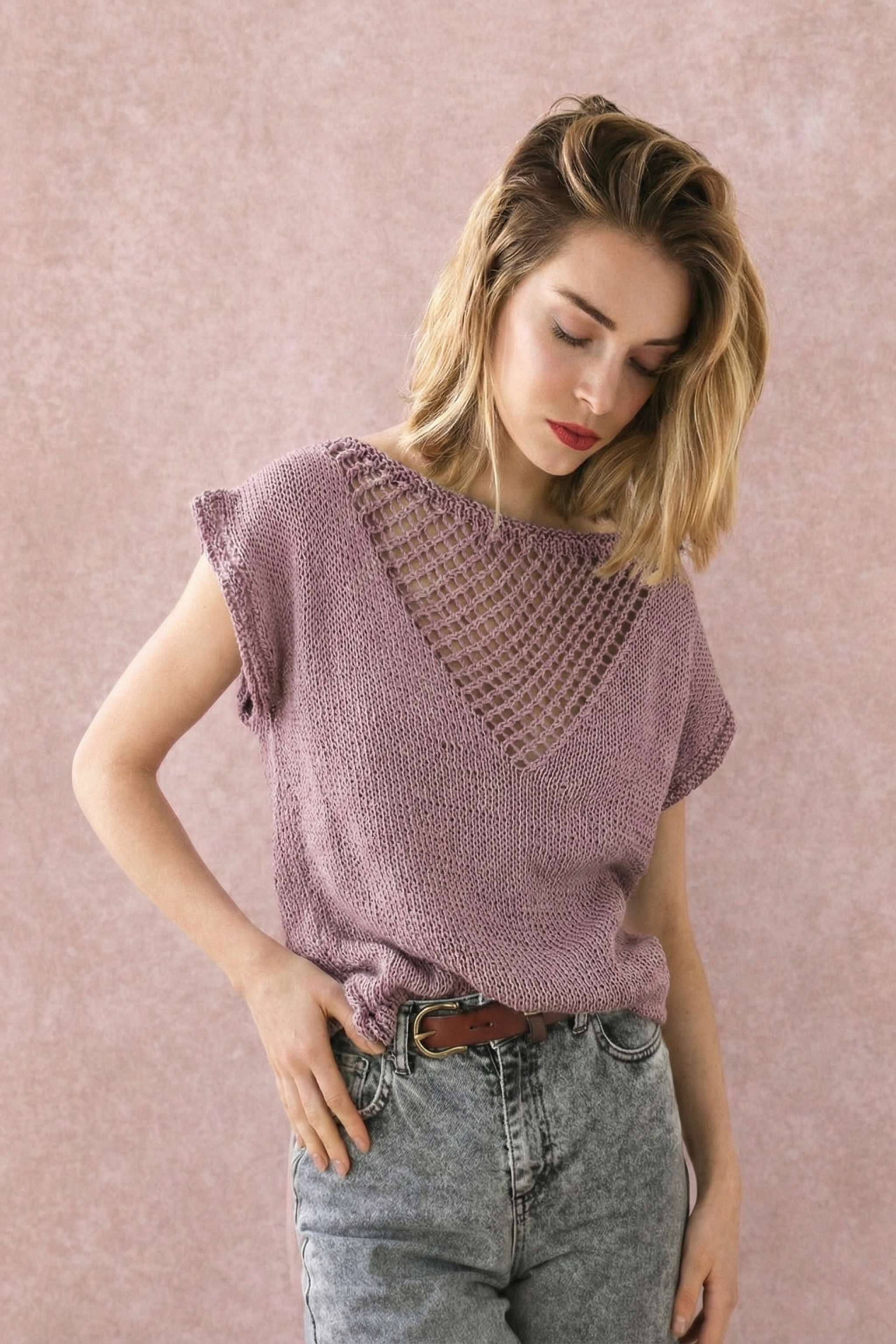 Blanca Julep Tee Kit – We Are Knitters