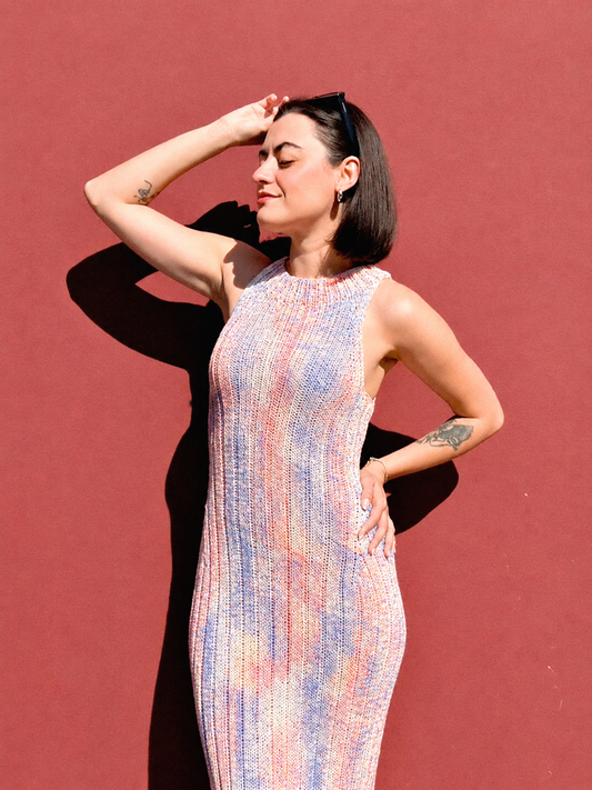 The Samba Dress Solo Kit x @paula.on.knits