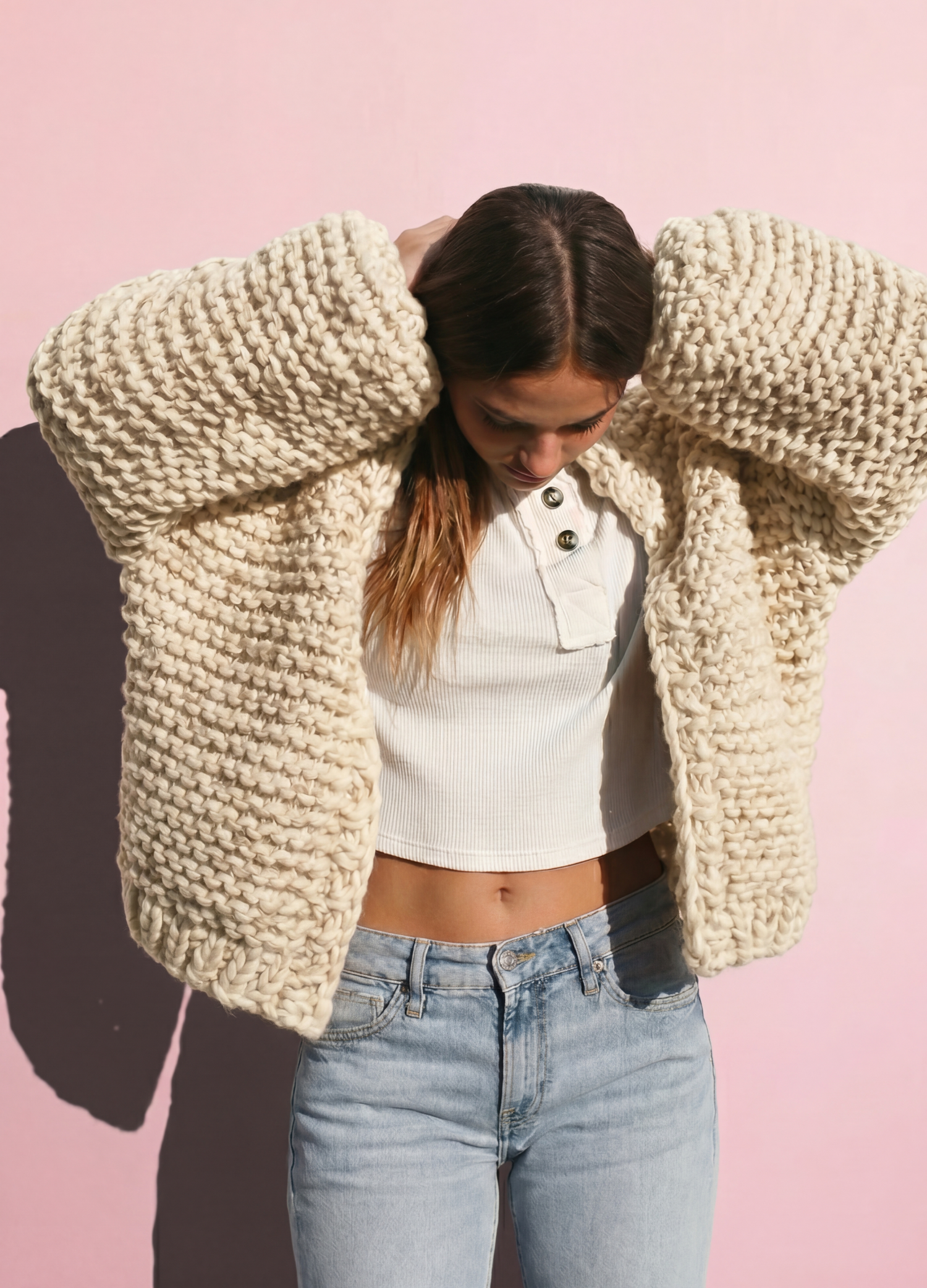 Family Cardigan x Smallable Kit - Premium Version – We Are Knitters