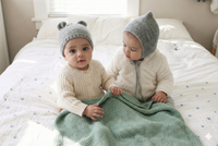 3 Baby Kits Bundle | Loris Beanie + Titi Hood + Dragonfly Blanket