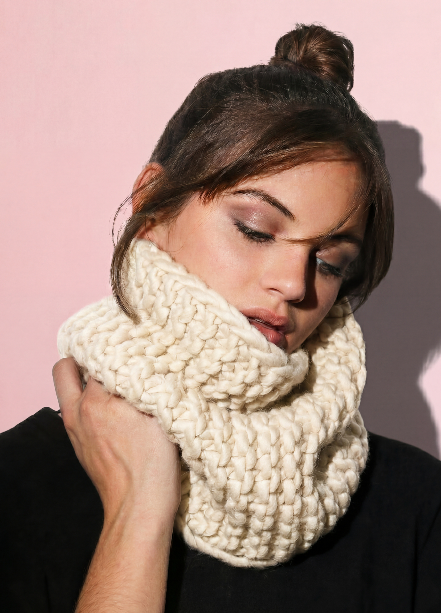 小物 evameva alpaca wool snood grege 2025AW Himba Snood Kit - Premium Version – We Are Knitters
