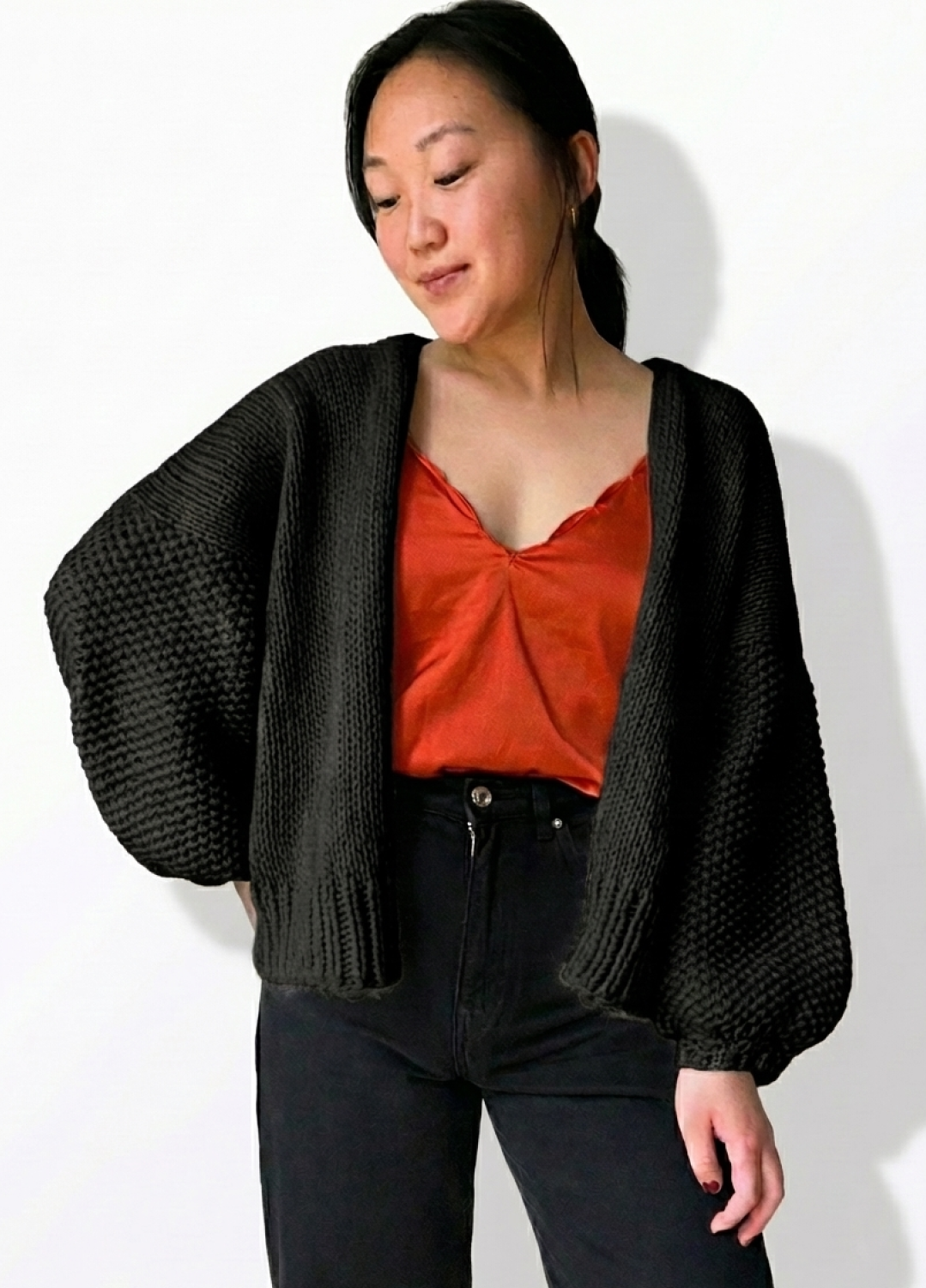 Kobe Cardigan WAK Edition x November Knits Kit - Yummy Version