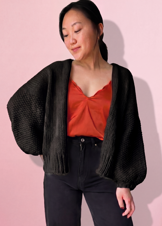 Kobe Cardigan WAK Edition x November Knits Kit - Premium Version