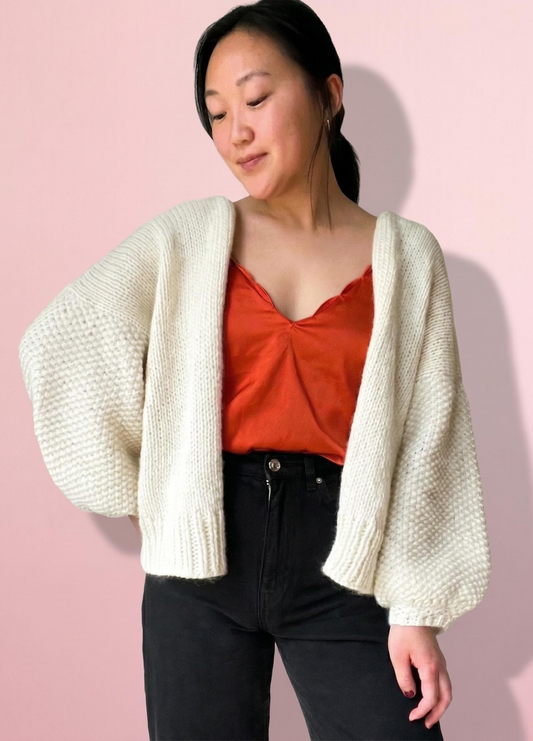 Kobe Cardigan WAK Edition x November Knits Kit - Premium Version