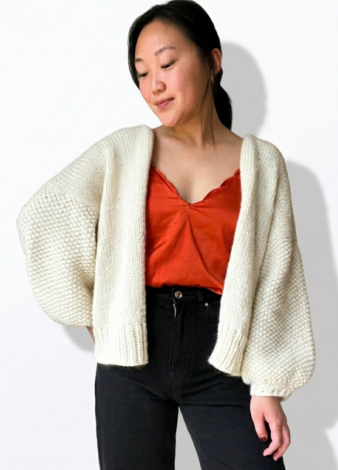Kobe Cardigan WAK Edition x November Knits Kit - Yummy Version Kobe Cardigan WAK Edition x November Knits Kit - Yummy Version