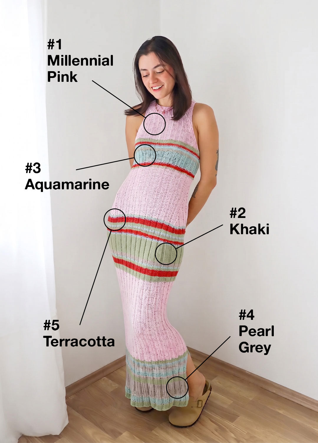 The Samba Dress Kit x @paula.on.knits