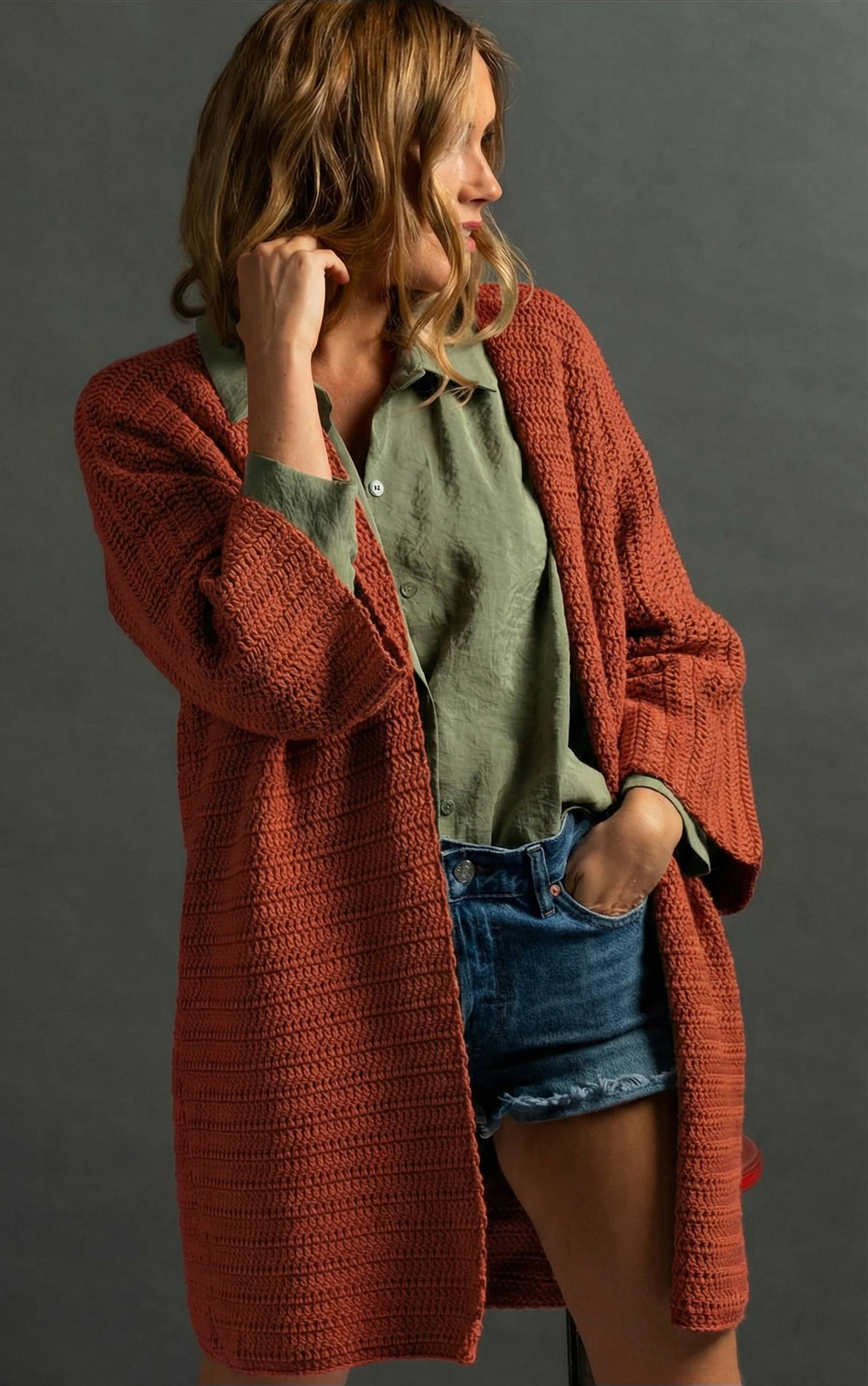 TAN ニット Women's Cashmere Half Zip Undyed Stone | Jenni Kayne