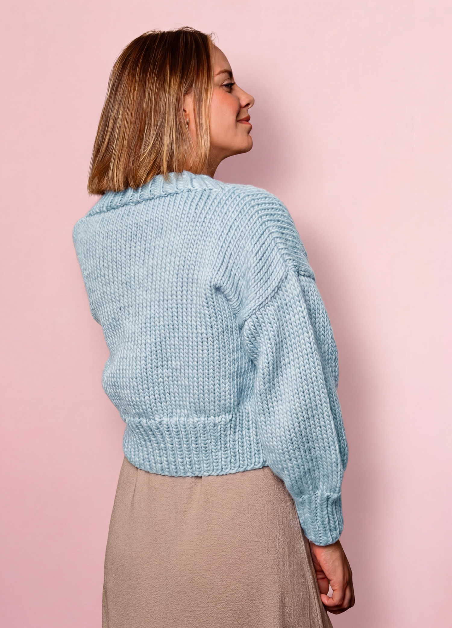 Tupelo Cardigan Kit - Premium Version – We Are Knitters
