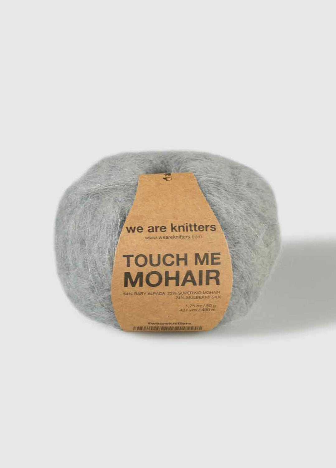 Touche-moi Mohair Gris