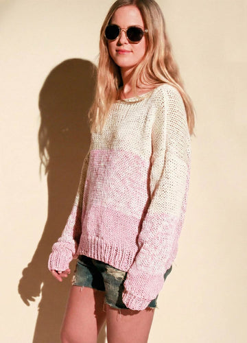 Ginkgo Sweater Kit - Color Crush: Self Striping Version