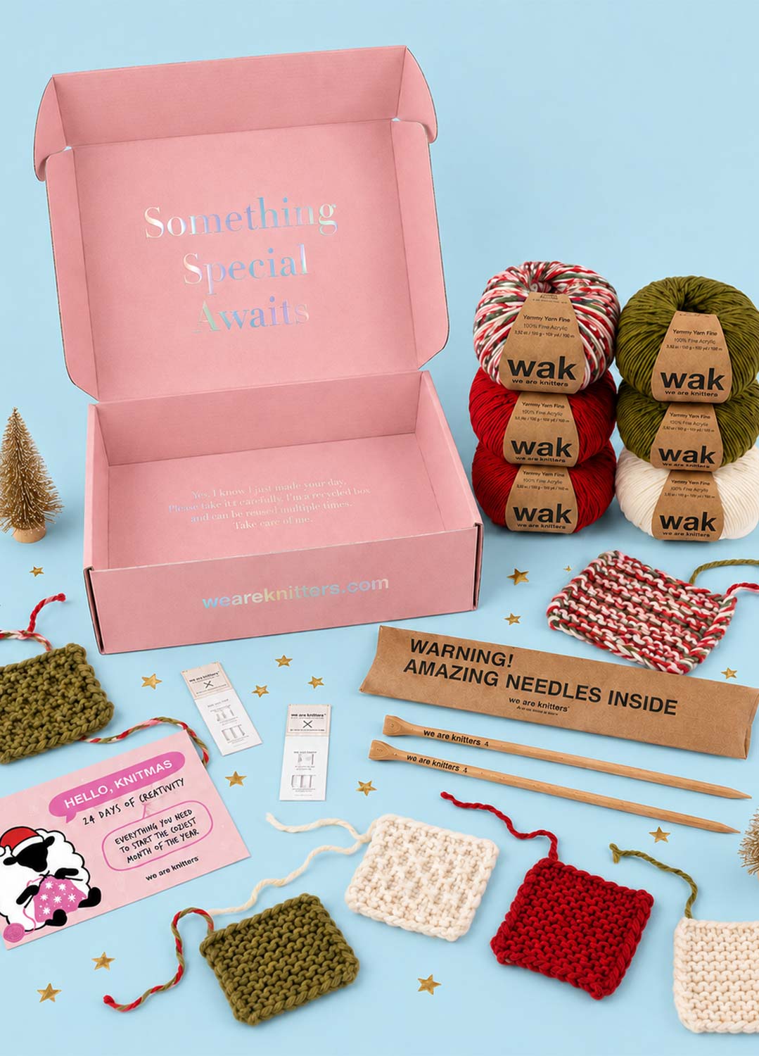 Knitmas: 24 Days of Knitting - Mystery Project Advent Calendar