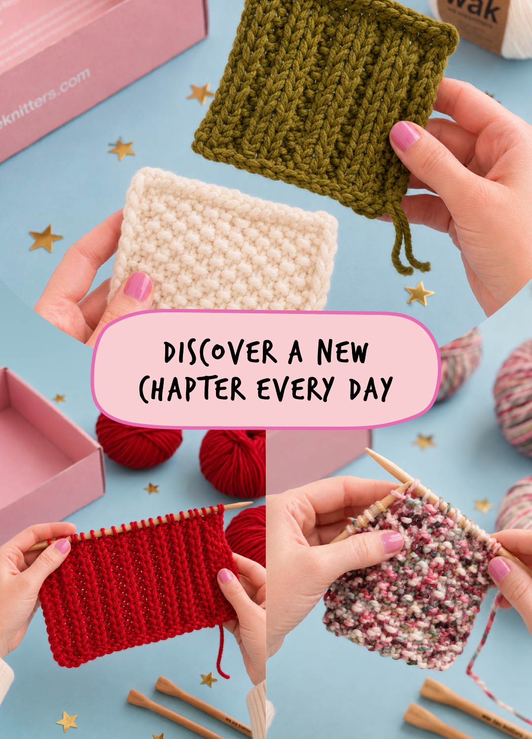 Knitmas: 24 Days of Knitting - Mystery Project Advent Calendar