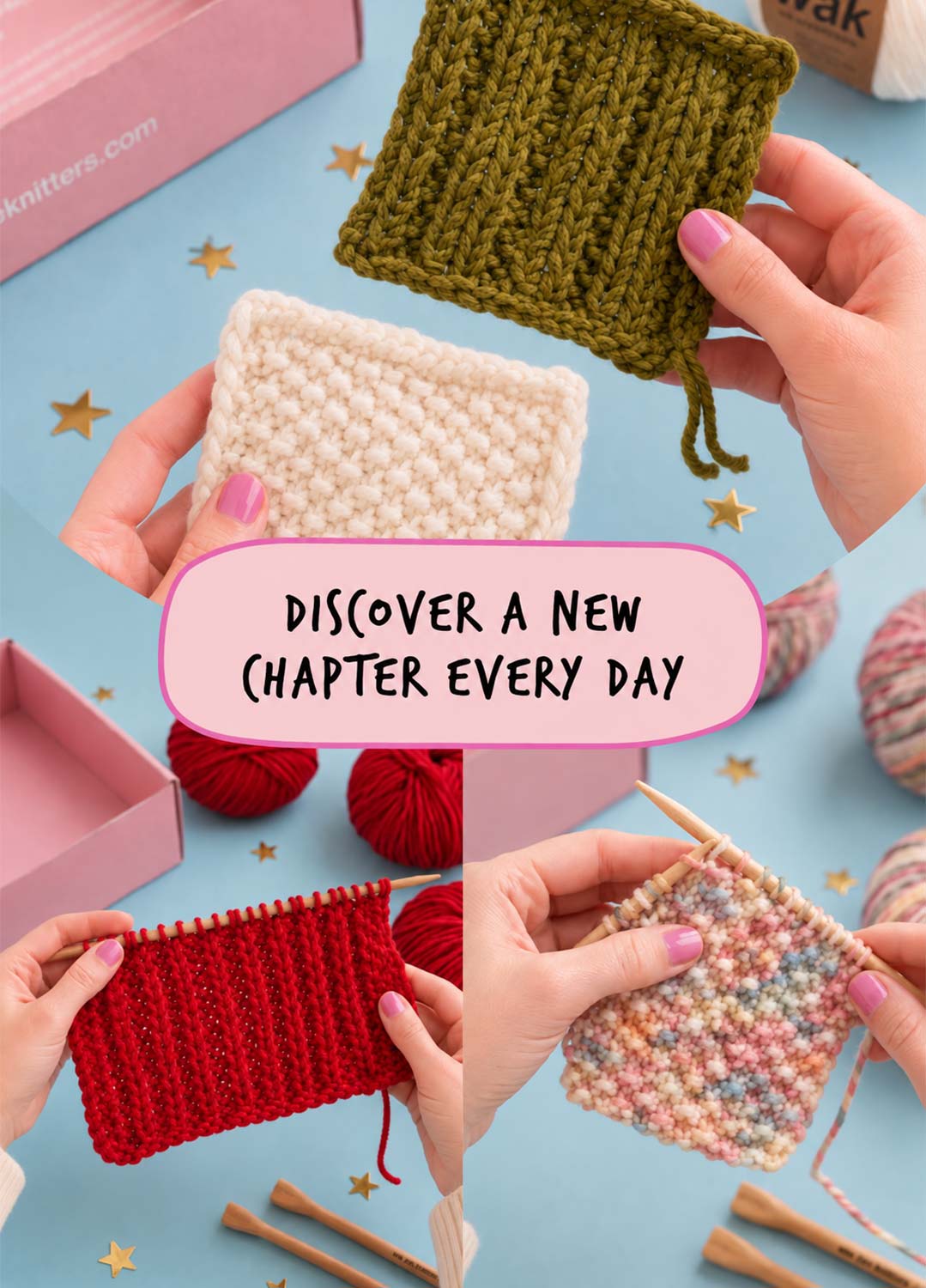 Knitmas: 24 Days of Knitting - Mystery Project Advent Calendar