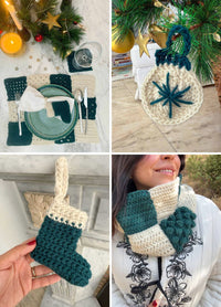 Stitch Sampler Advent Calendar Crochet Kit: Learn The Basics
