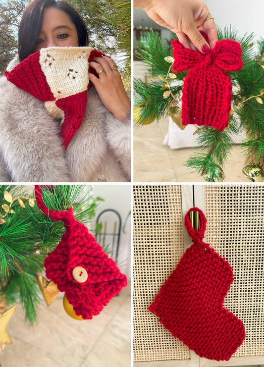 Stitch Sampler Advent Calendar Knitting Kit: Learn The Basics