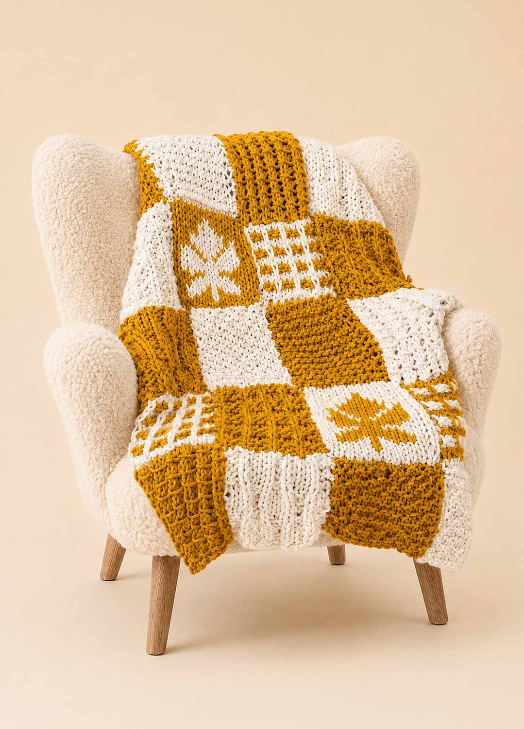 Autumn Leaves Stitch Sampler Blanket Kit - Yummy Version